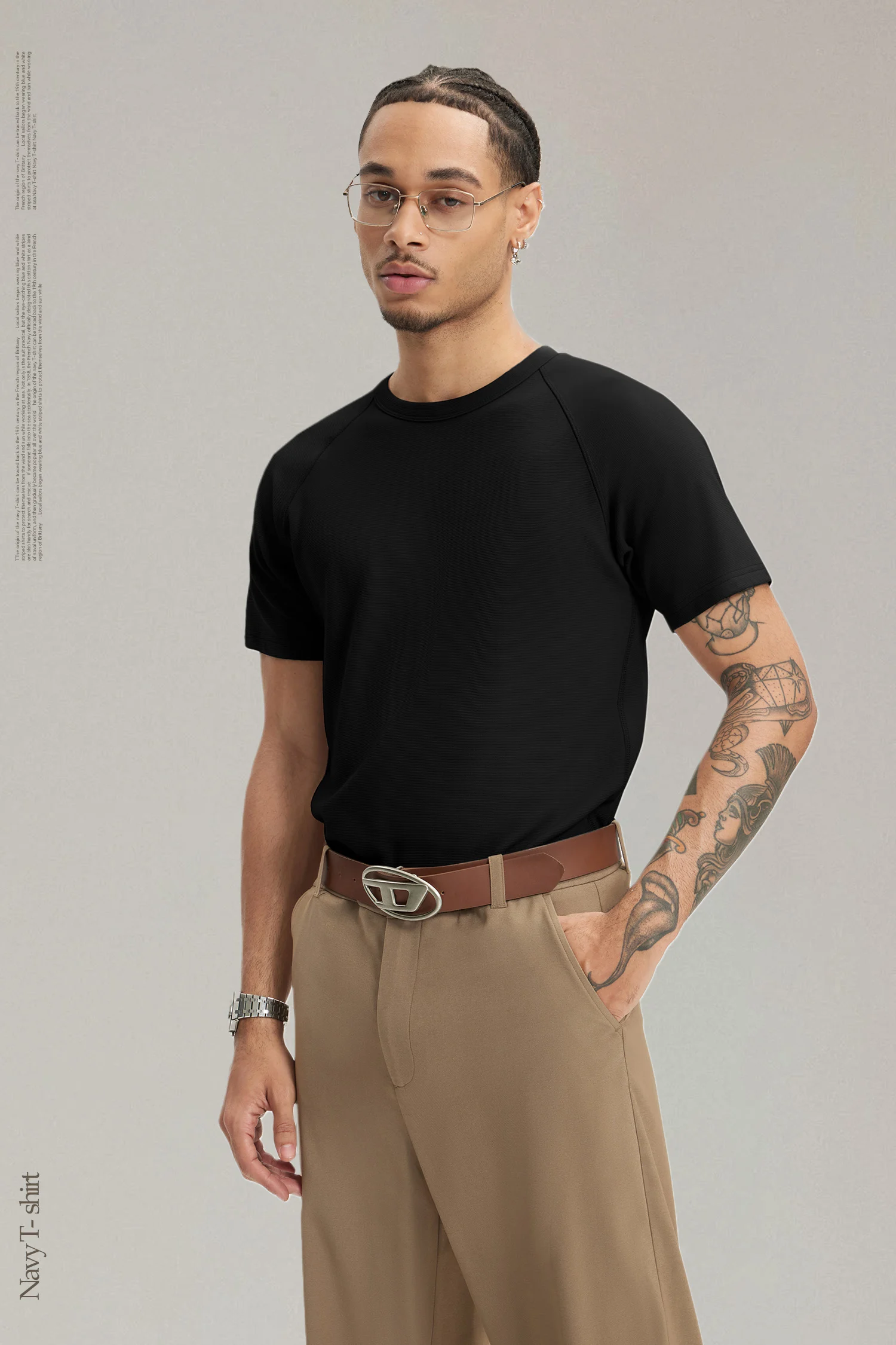 Navy T-Shirt image 5