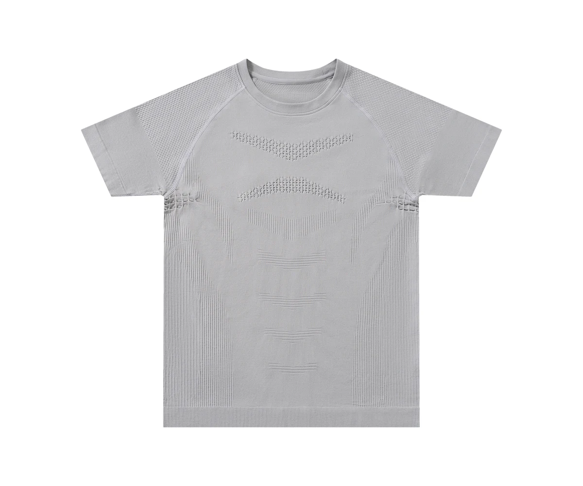 Seamless Knit Muscle T-Shirt