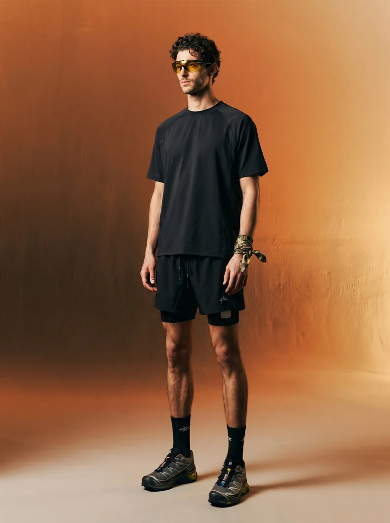 Iced Americano 4-Way Stretch T-Shirt image 8