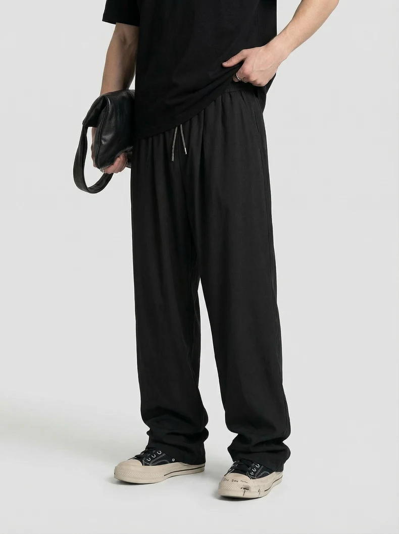 Street Plaid Quick-Dry Cooling Pants image 7
