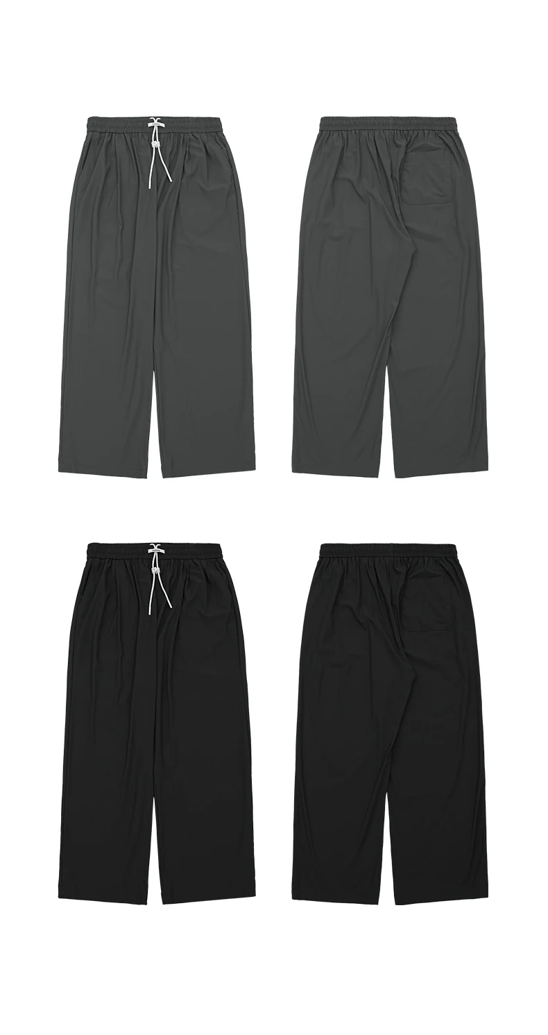 Street Plaid Quick-Dry Cooling Pants image 8