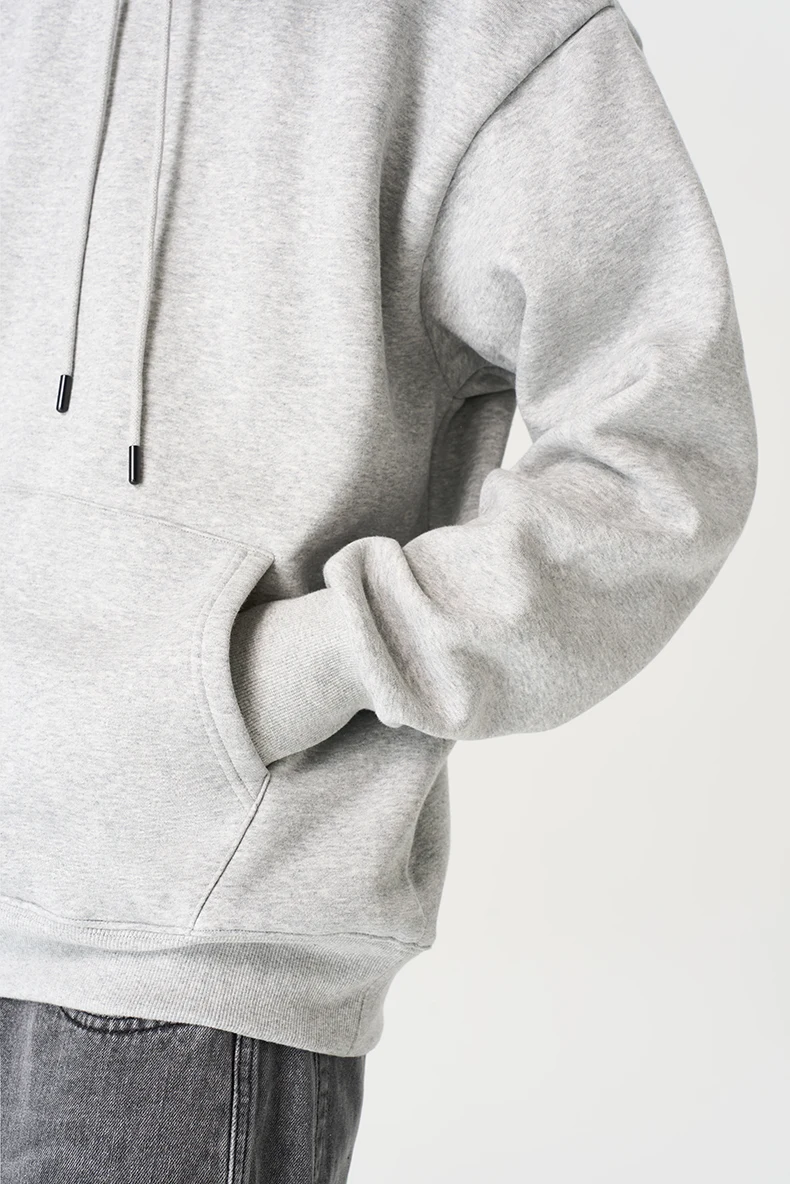 American Hooded Heavy Fleece Sweatshirt image 3