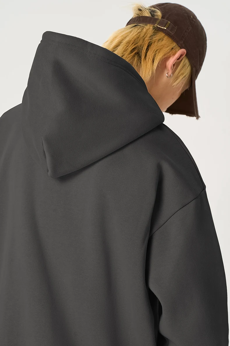 American Hooded Heavy Fleece Sweatshirt image 7