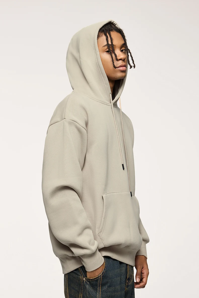 American Hooded Heavy Fleece Sweatshirt image 9