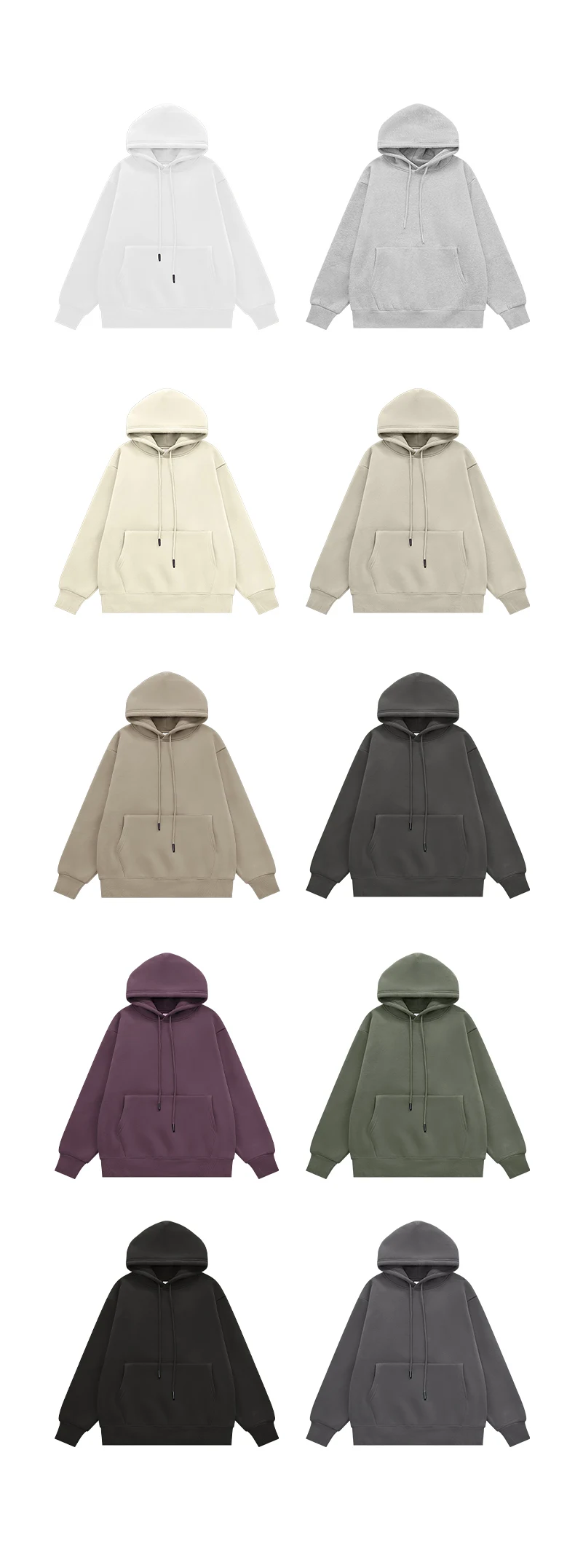 American Hooded Heavy Fleece Sweatshirt image 12