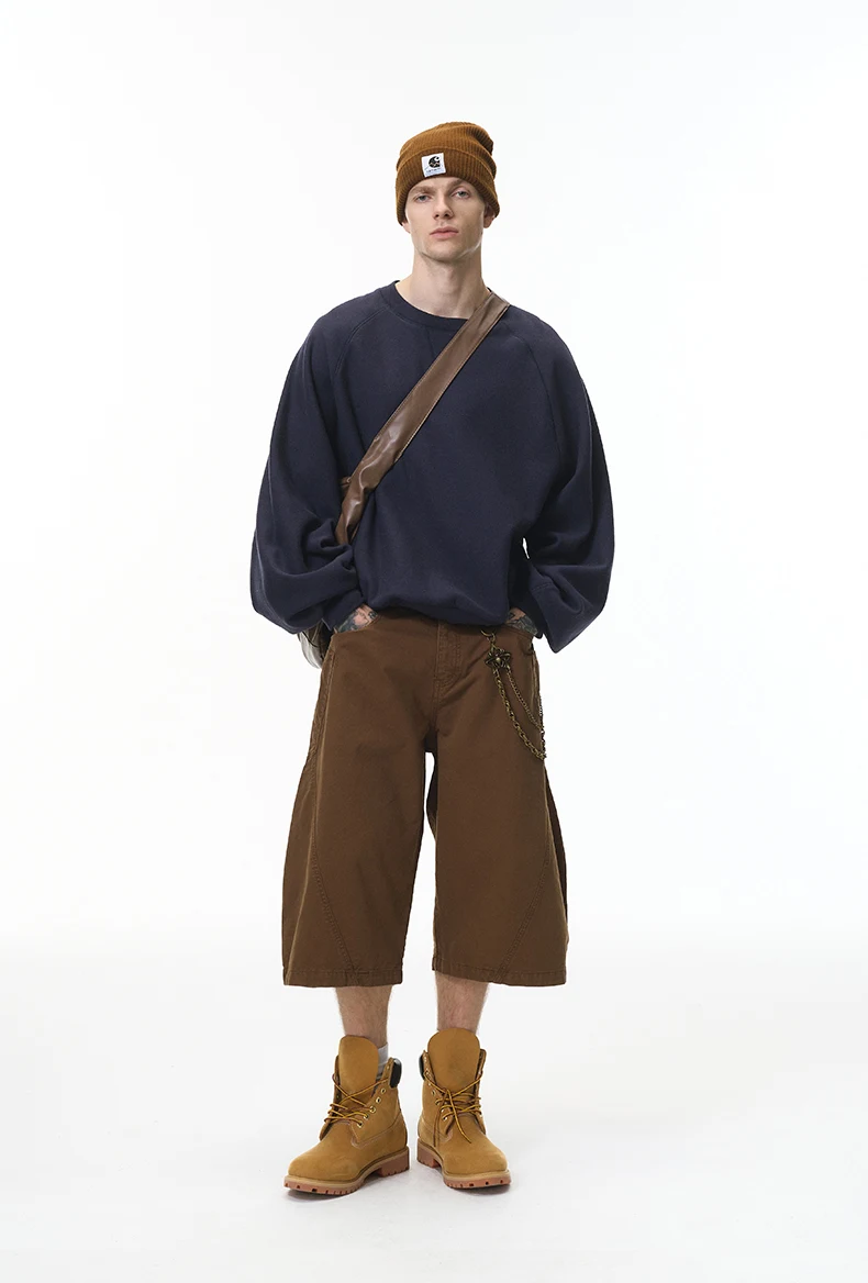 Batwing Horizontal-Knit Sweatshirt image 10