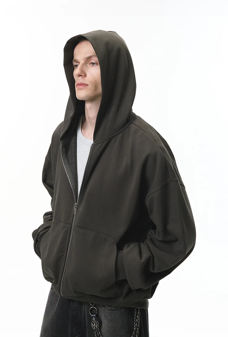Dragon Scale Zipped Hoodie image 11