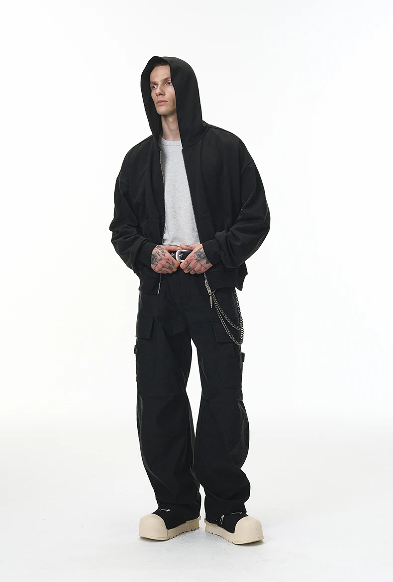 Dragon Scale Zipped Hoodie image 13