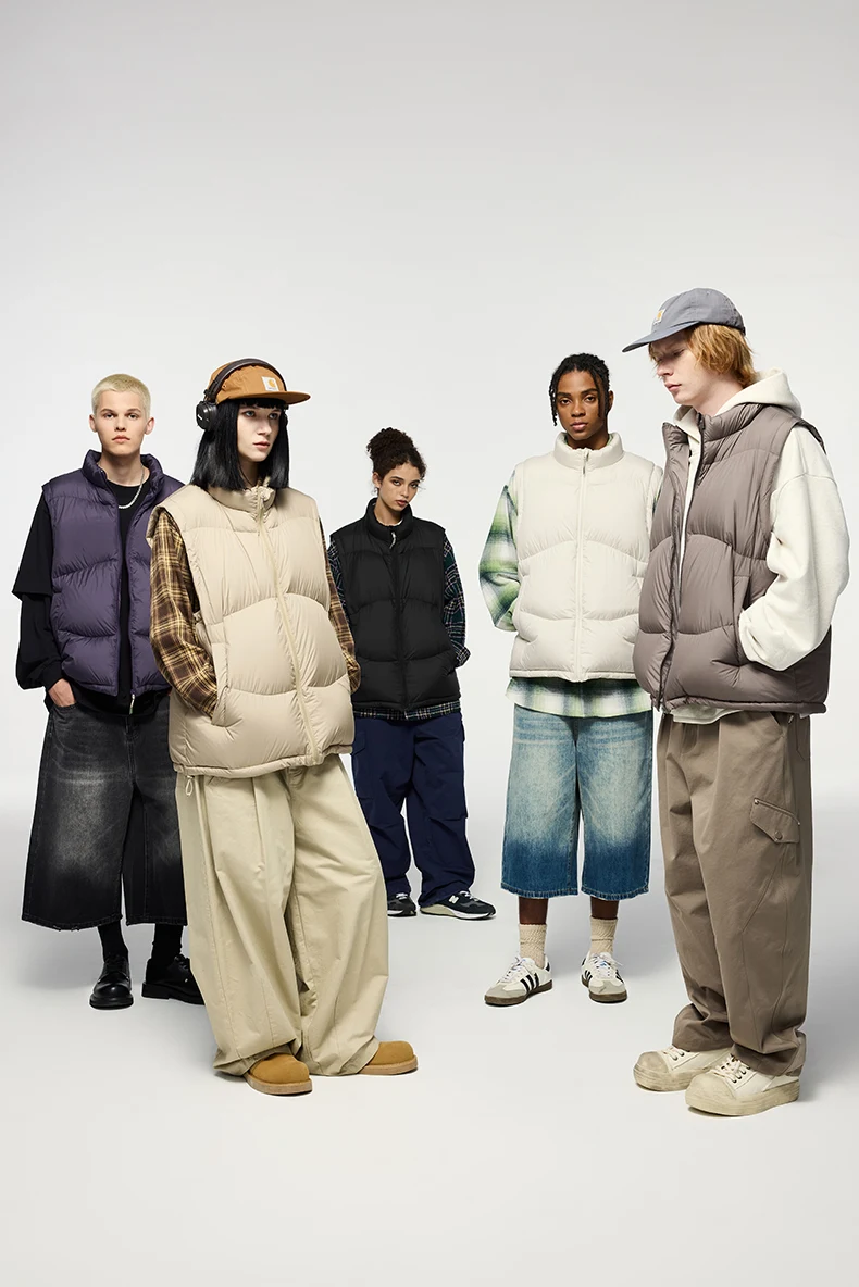Lightweight Packable Puffer Down Vest image 2