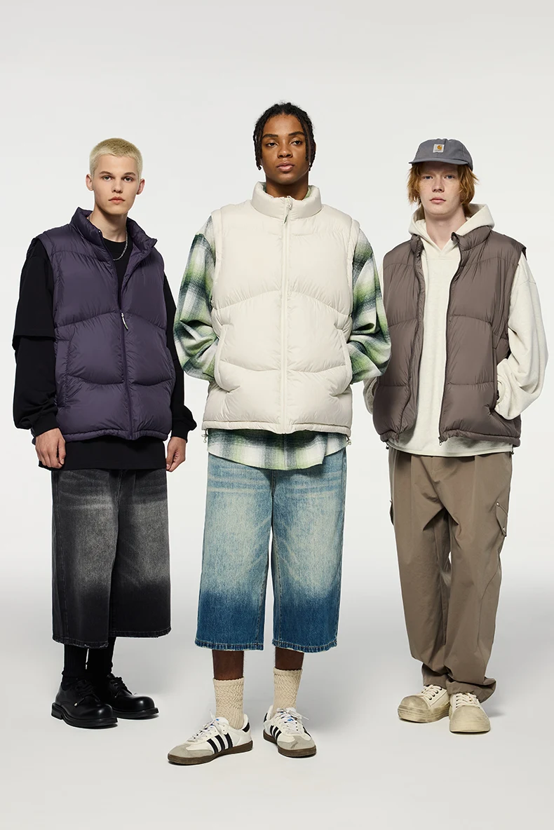 Lightweight Packable Puffer Down Vest image 3