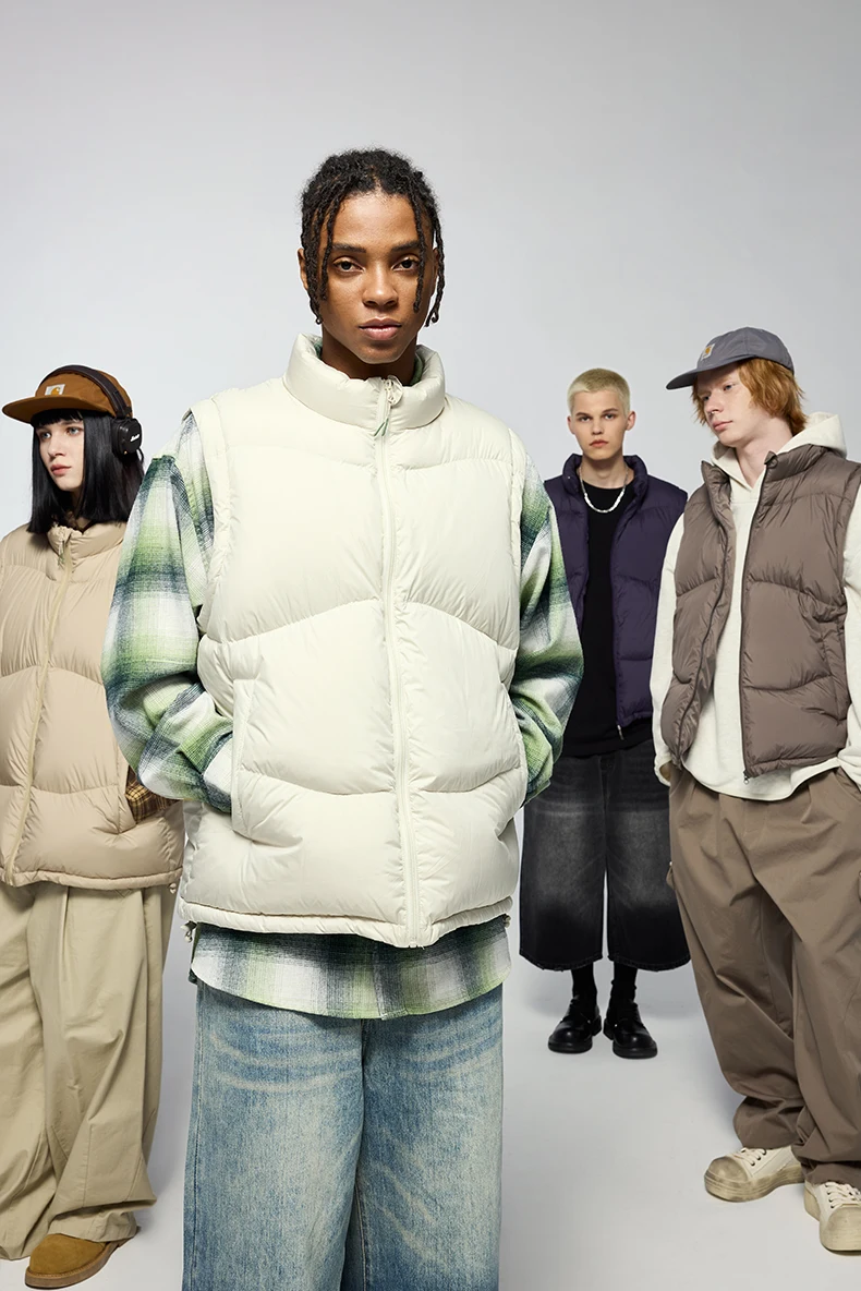 Lightweight Packable Puffer Down Vest image 5