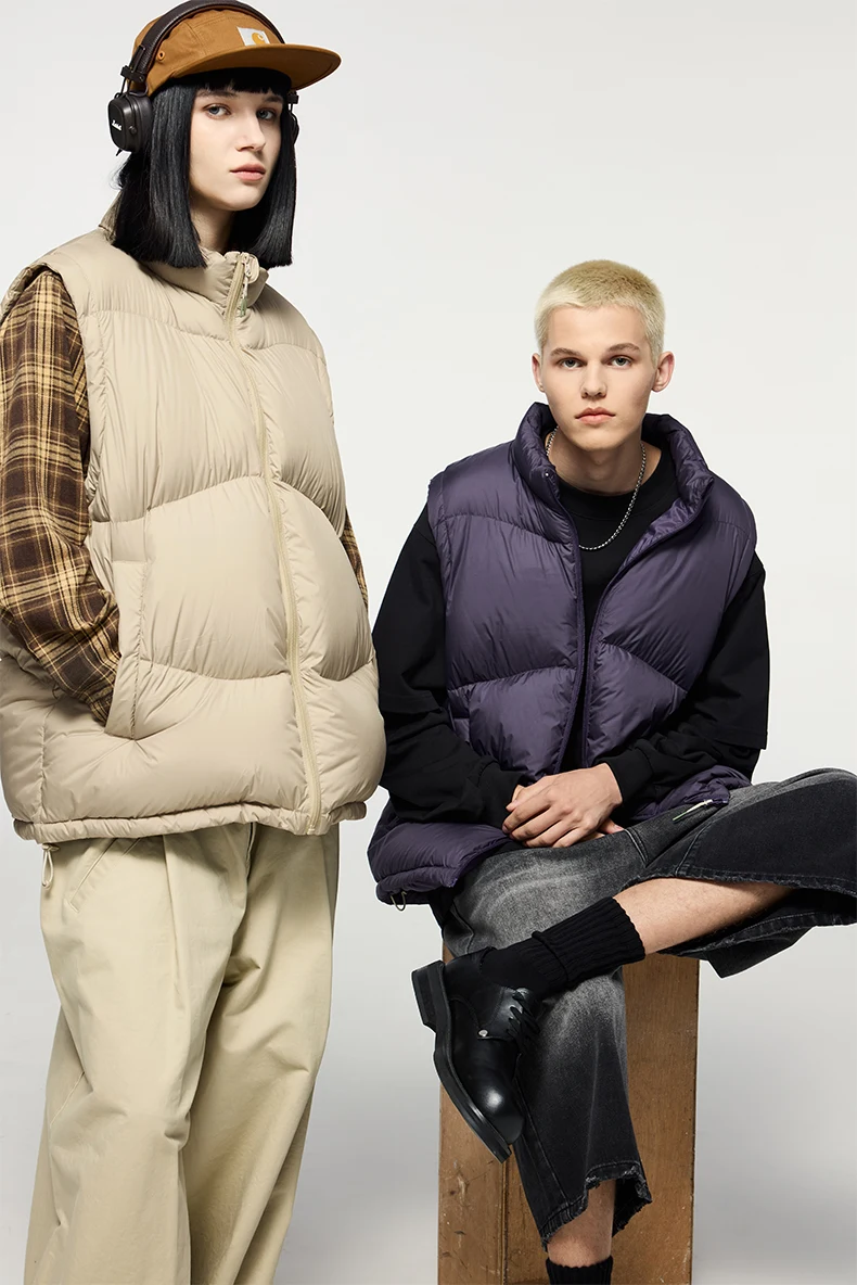 Lightweight Packable Puffer Down Vest image 6