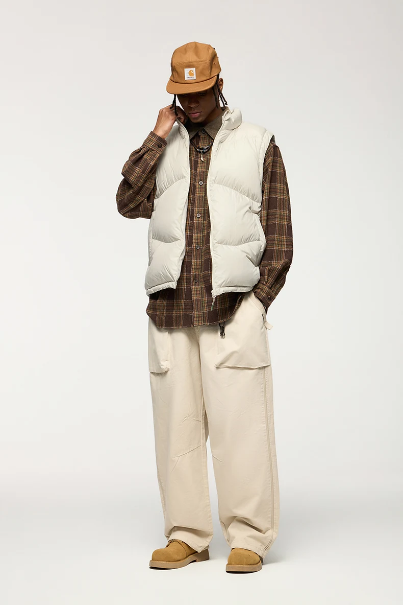Lightweight Packable Puffer Down Vest image 7