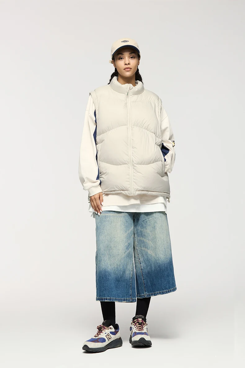 Lightweight Packable Puffer Down Vest image 8