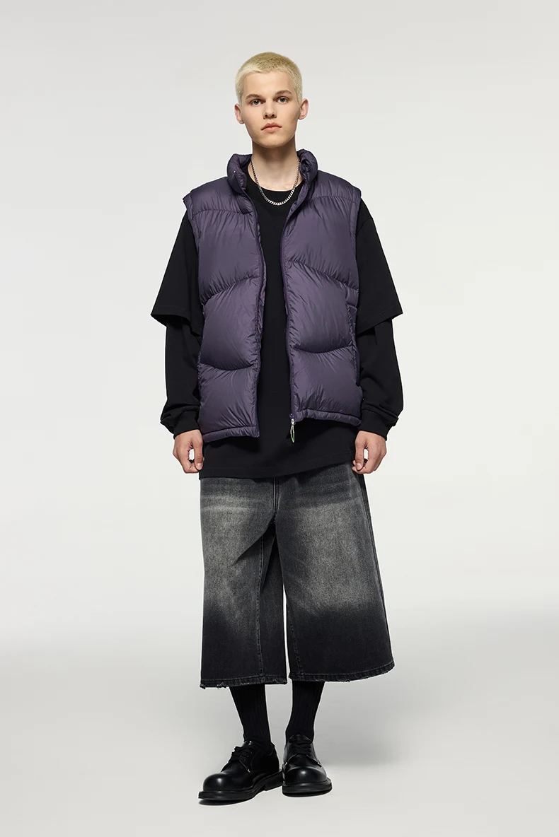 Lightweight Packable Puffer Down Vest image 25