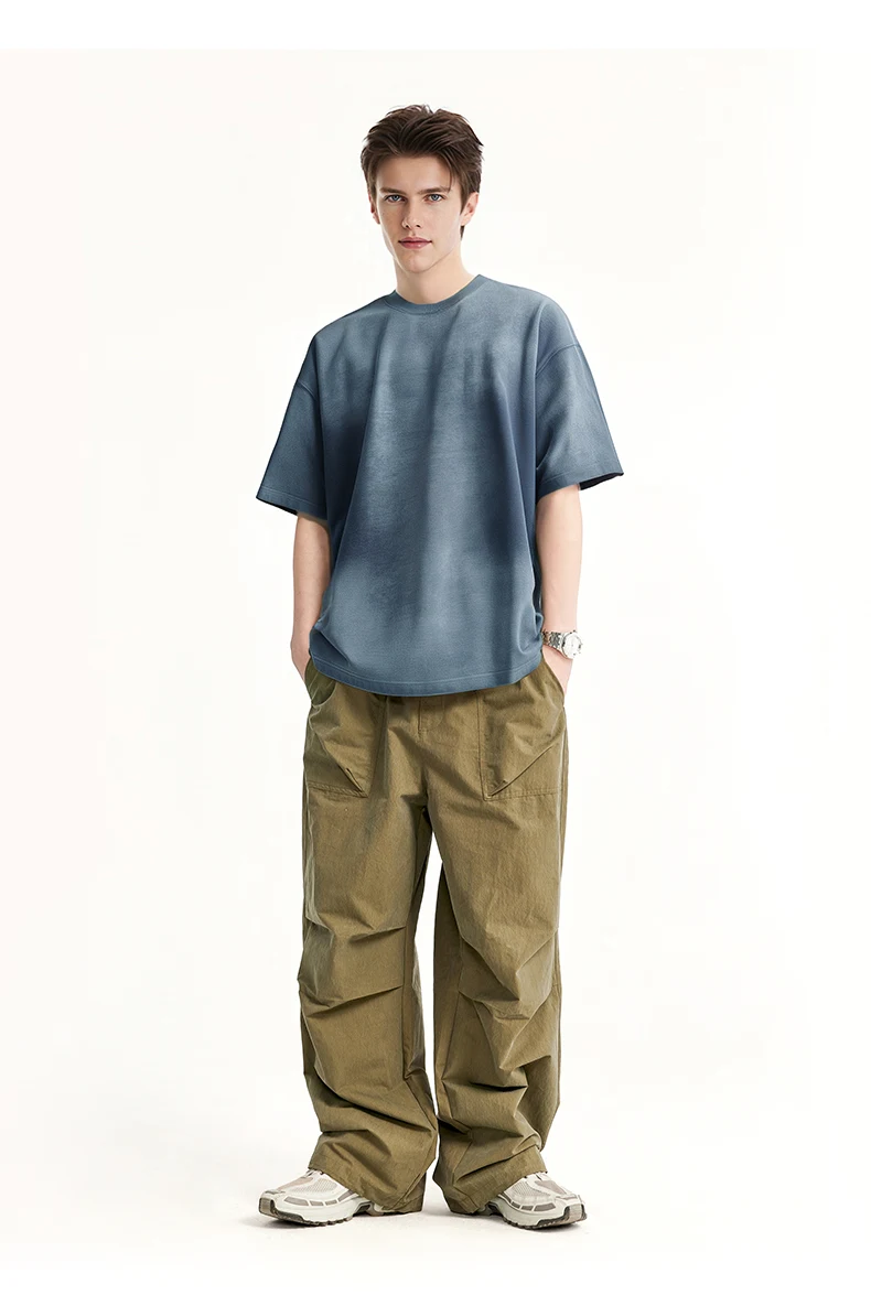Washed Gradient Oversize T-Shirt image 15