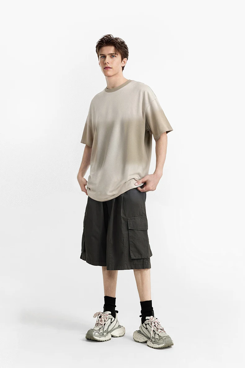 Washed Gradient Oversize T-Shirt image 19