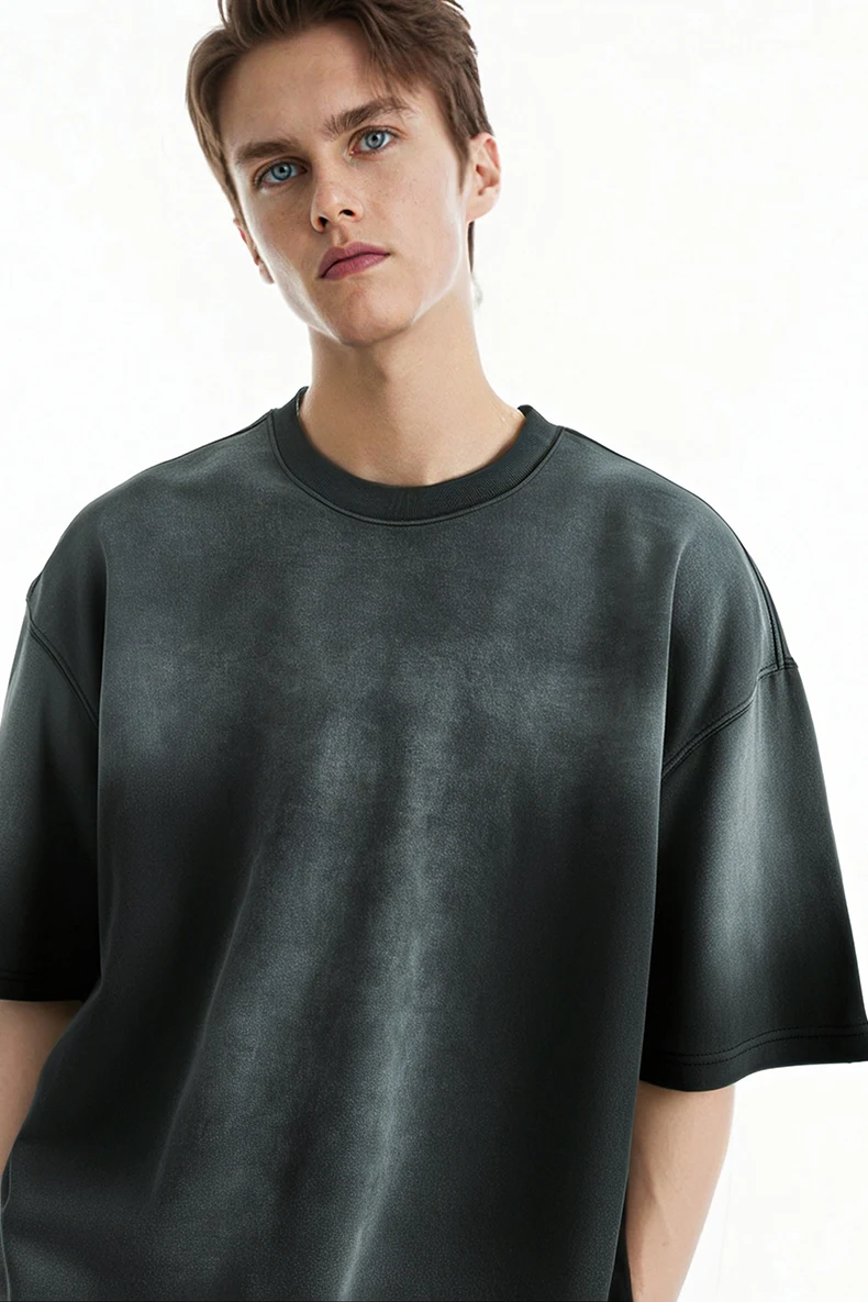 Washed Gradient Oversize T-Shirt image 23
