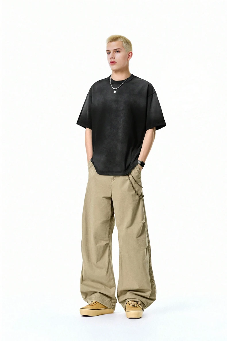 Washed Gradient Oversize T-Shirt image 25