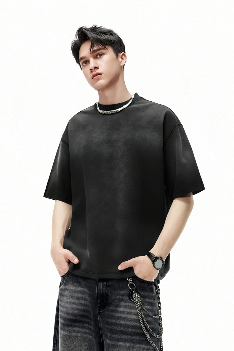 Washed Gradient Oversize T-Shirt image 26