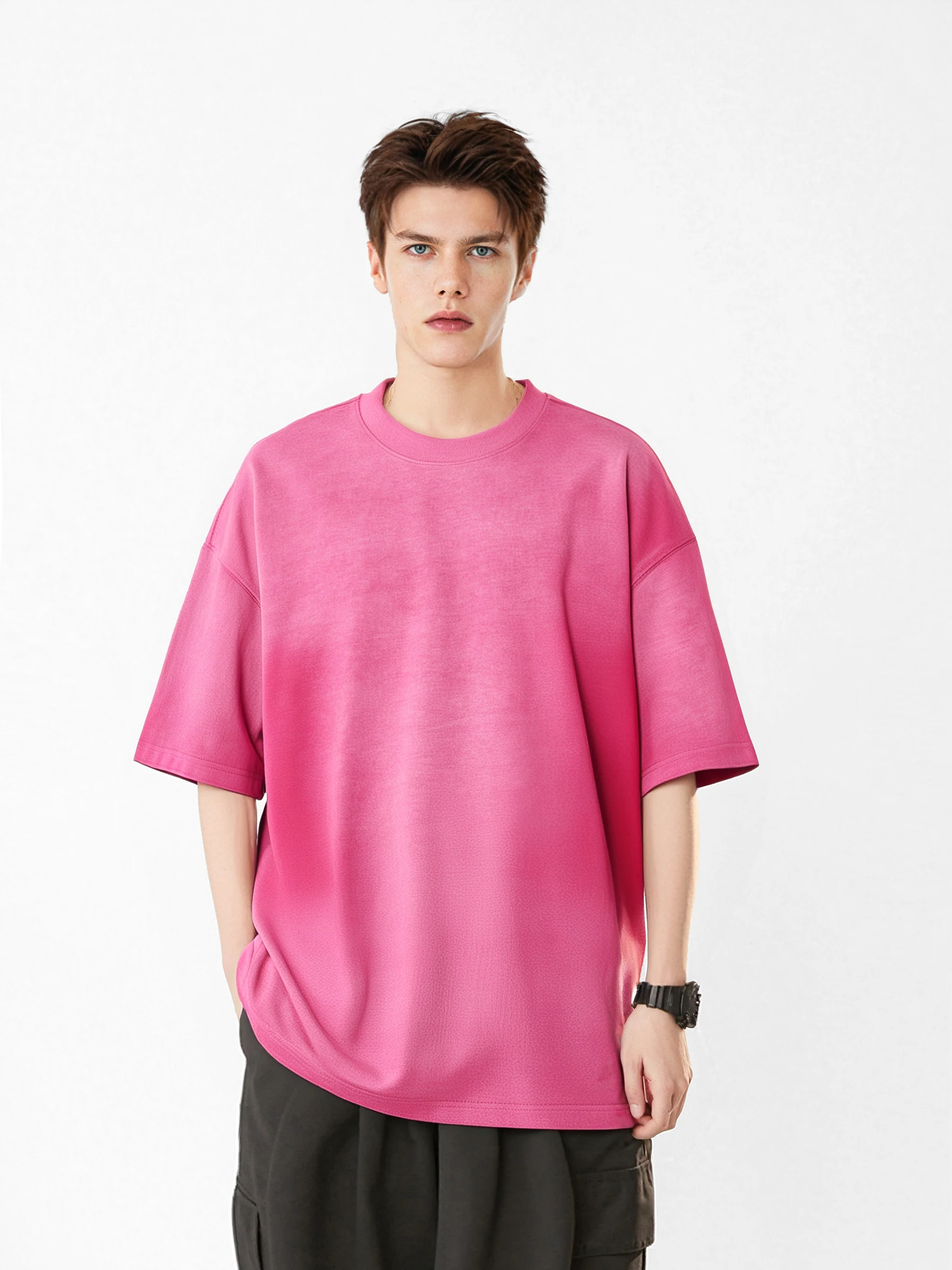 Washed Gradient Oversize T-Shirt image 59