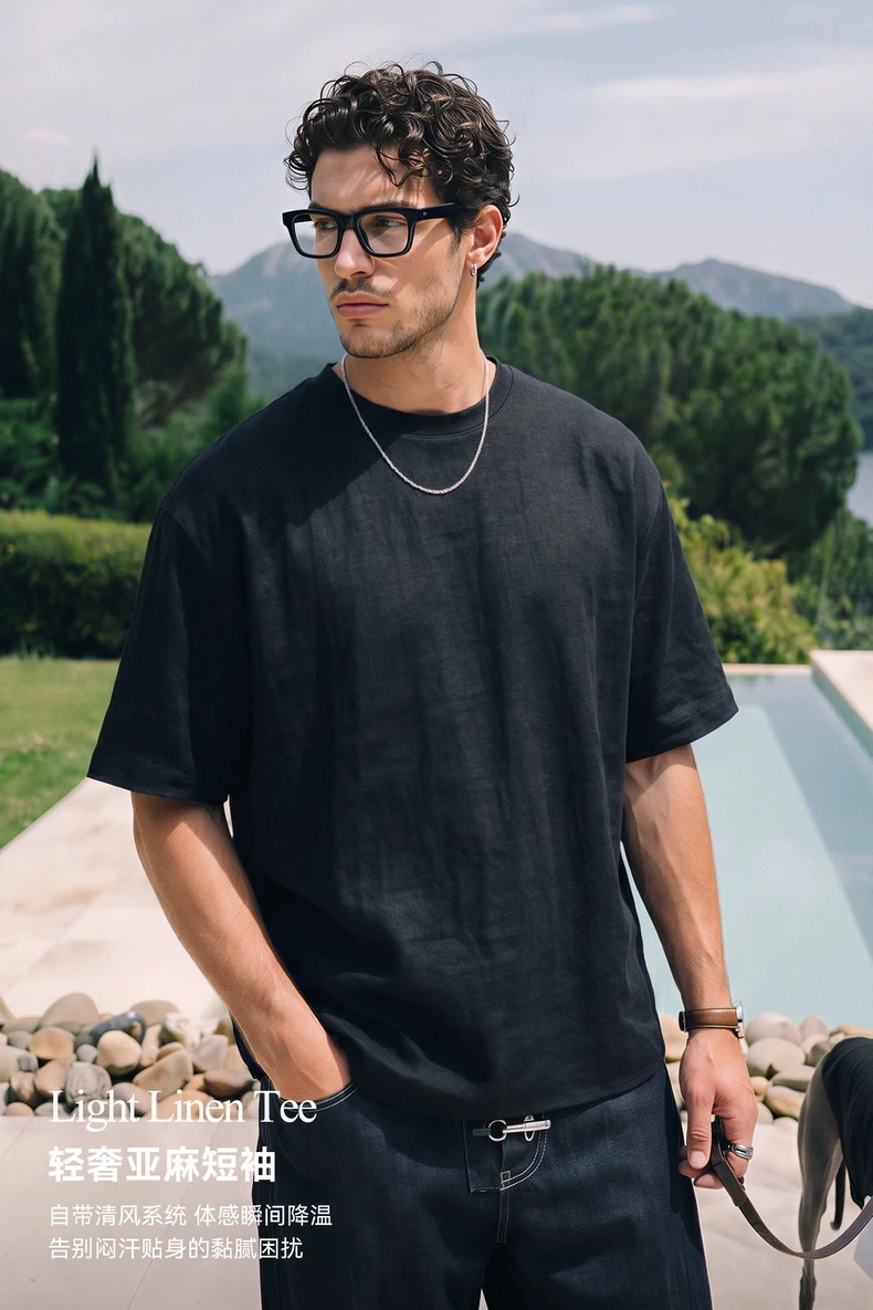 Linen Short Sleeve Shirt image 4