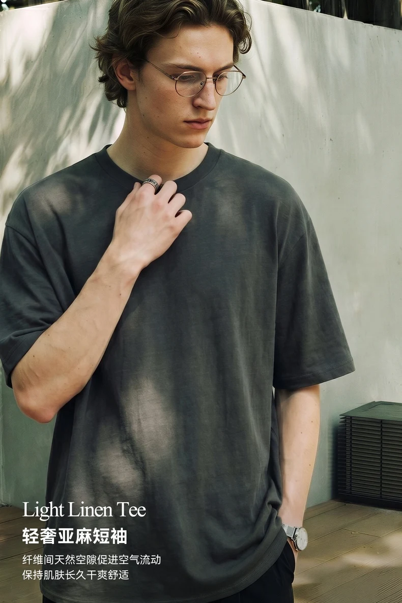 Linen Short Sleeve Shirt image 8