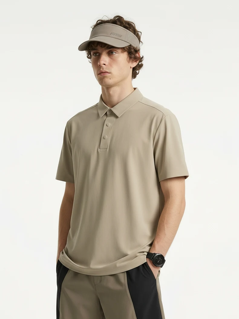Taped Cool-Touch Polo T-Shirt image 2