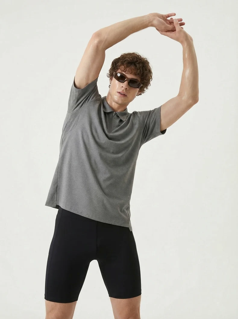 Air-Hole Zip Performance Polo image 22