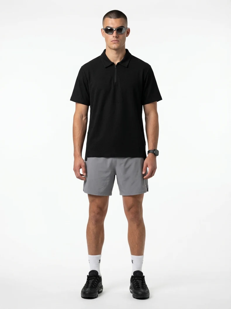 Air-Hole Zip Performance Polo image 24