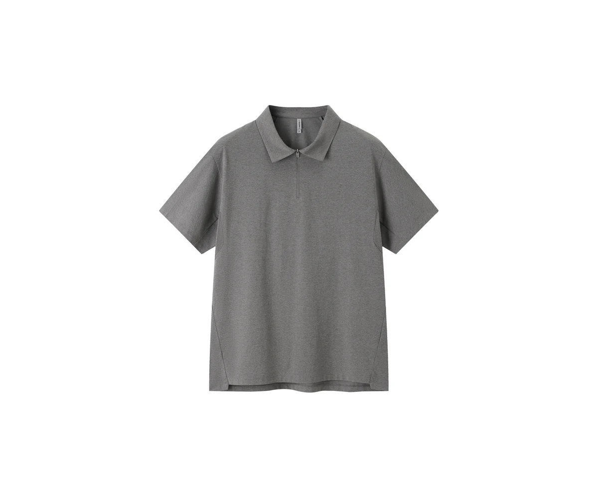 Air-Hole Zip Performance Polo