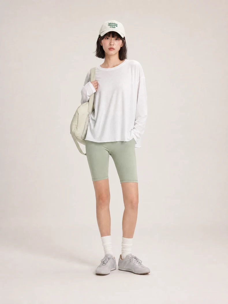 Wool Snowflake Yarn Long Sleeve T-Shirt image 2